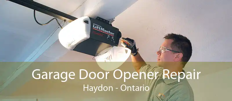 Garage Door Opener Repair Haydon - Ontario