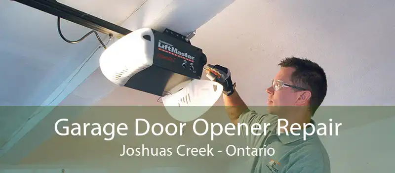 Garage Door Opener Repair Joshuas Creek - Ontario