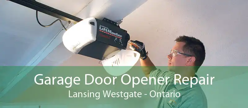 Garage Door Opener Repair Lansing Westgate - Ontario
