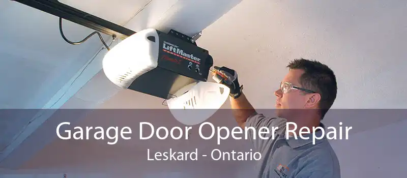 Garage Door Opener Repair Leskard - Ontario