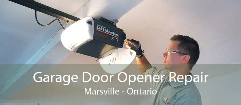 Garage Door Opener Repair Marsville - Ontario