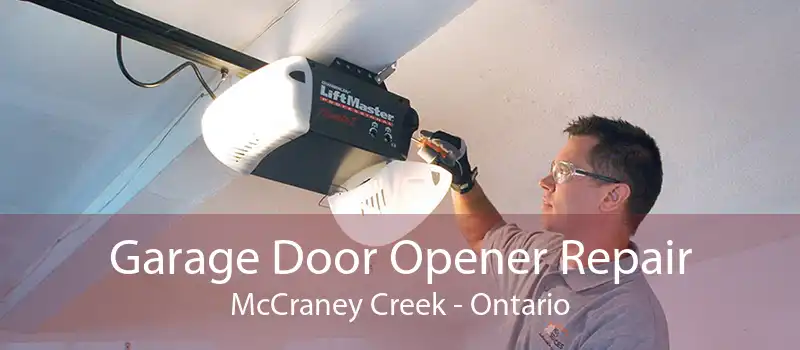 Garage Door Opener Repair McCraney Creek - Ontario