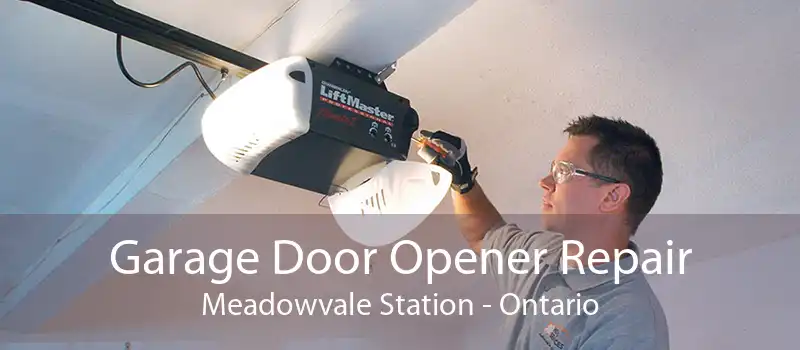 Garage Door Opener Repair Meadowvale Station - Ontario