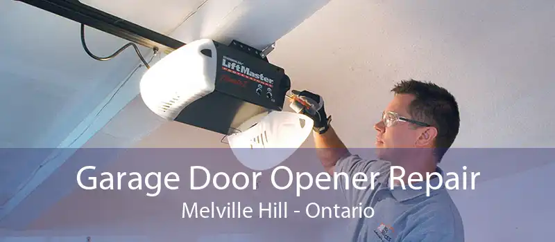 Garage Door Opener Repair Melville Hill - Ontario