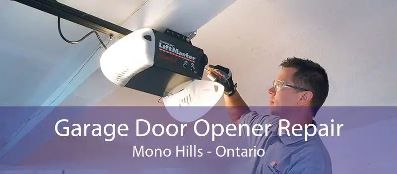 Garage Door Opener Repair Mono Hills - Ontario