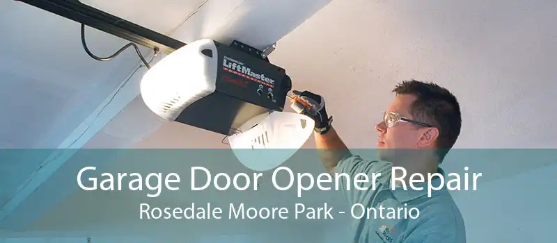 Garage Door Opener Repair Rosedale Moore Park - Ontario