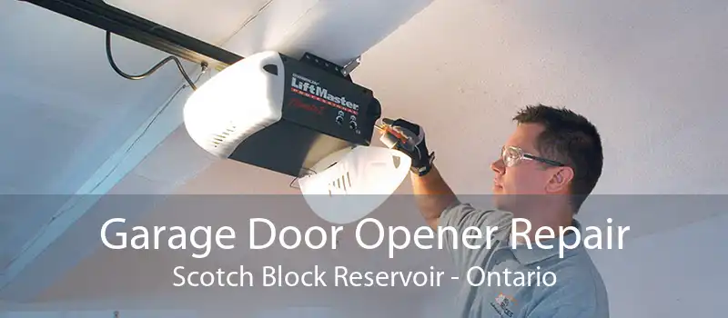 Garage Door Opener Repair Scotch Block Reservoir - Ontario