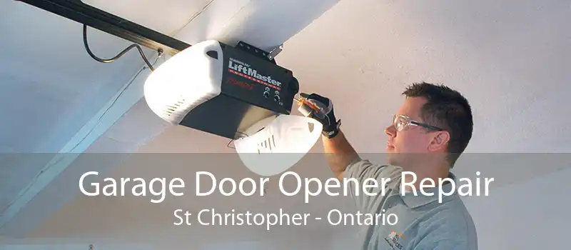 Garage Door Opener Repair St Christopher - Ontario