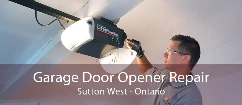 Garage Door Opener Repair Sutton West - Ontario
