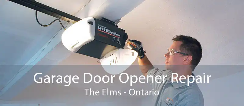 Garage Door Opener Repair The Elms - Ontario