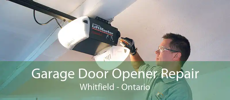 Garage Door Opener Repair Whitfield - Ontario