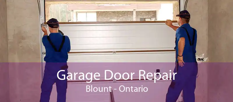 Garage Door Repair Blount - Ontario