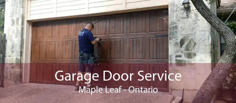Garage Door Service Maple Leaf - Ontario