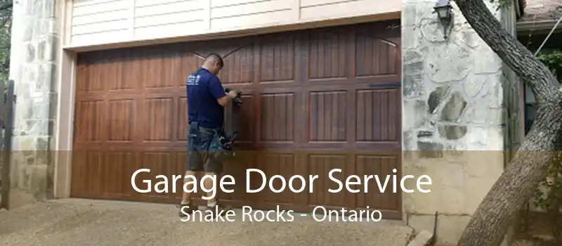 Garage Door Service Snake Rocks - Ontario
