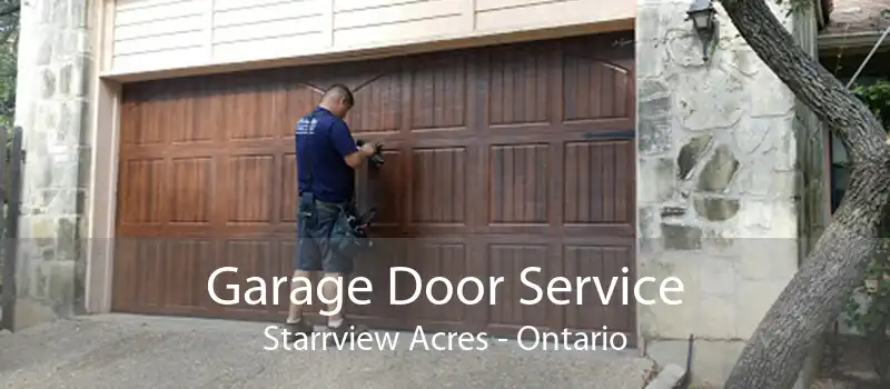 Garage Door Service Starrview Acres - Ontario