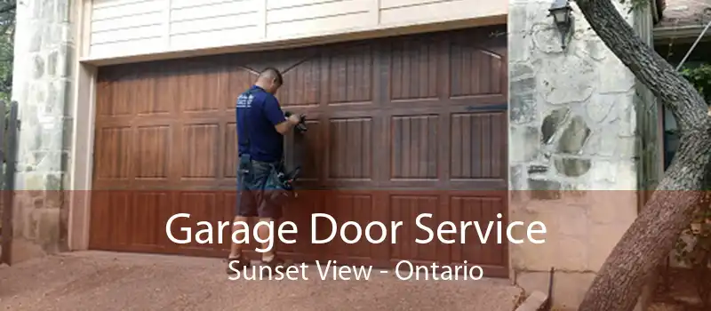 Garage Door Service Sunset View - Ontario