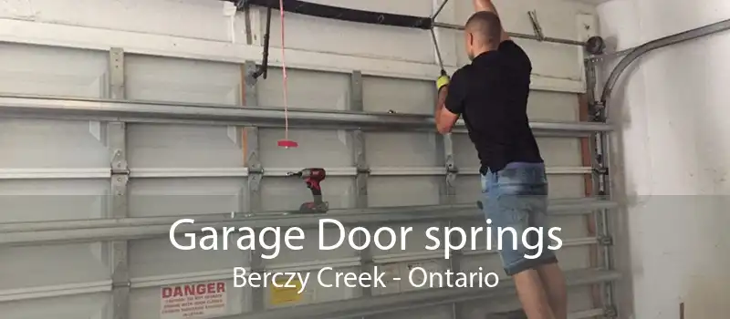 Garage Door springs Berczy Creek - Ontario