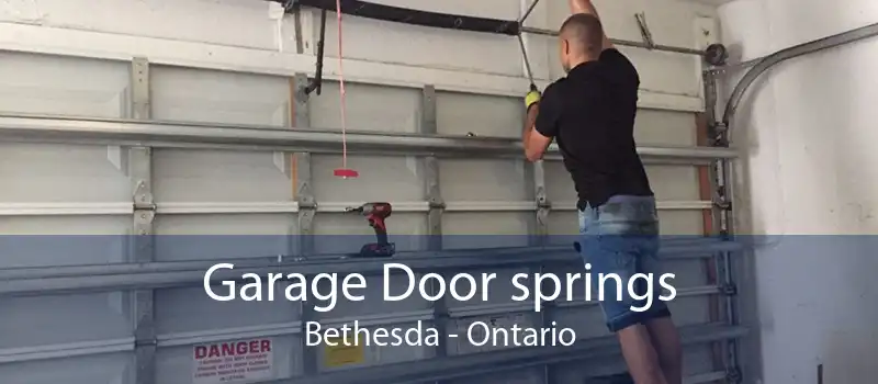 Garage Door springs Bethesda - Ontario