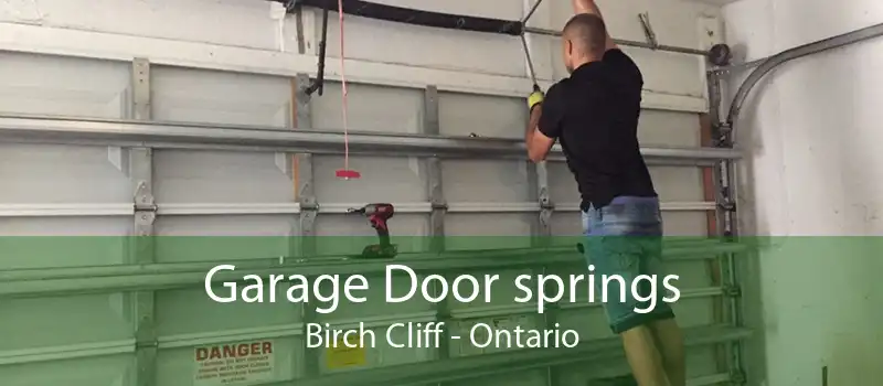 Garage Door springs Birch Cliff - Ontario