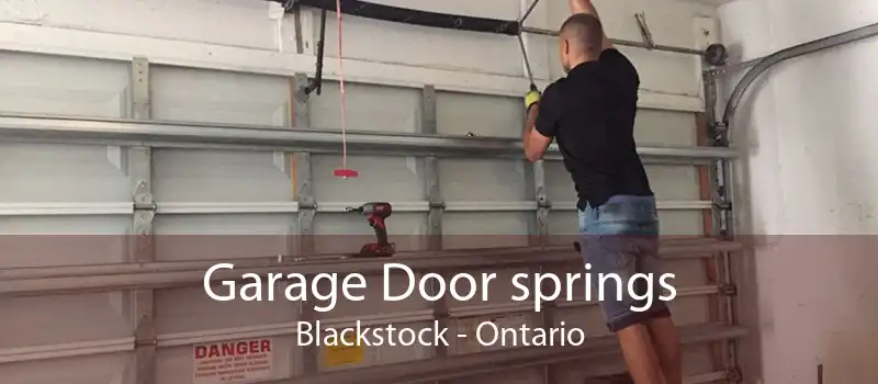 Garage Door springs Blackstock - Ontario