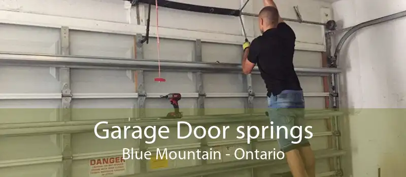 Garage Door springs Blue Mountain - Ontario