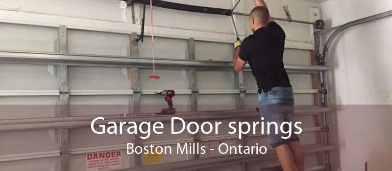 Garage Door springs Boston Mills - Ontario