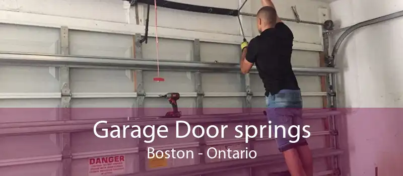 Garage Door springs Boston - Ontario
