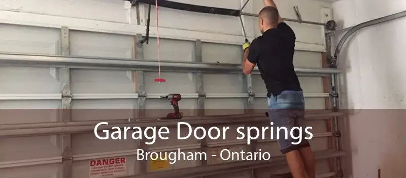 Garage Door springs Brougham - Ontario