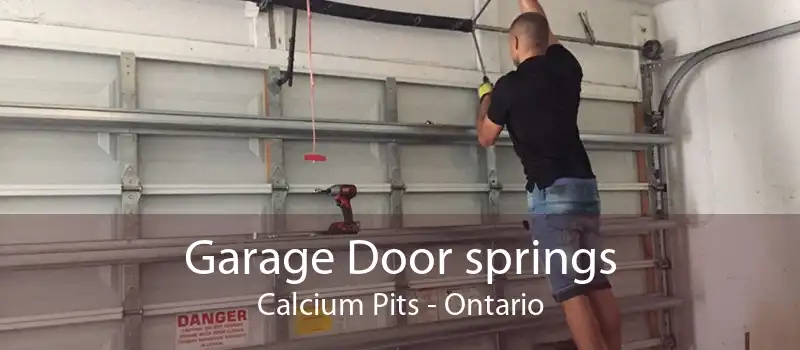 Garage Door springs Calcium Pits - Ontario