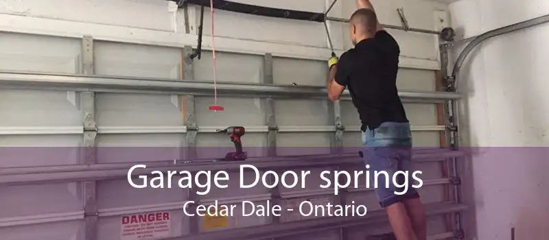 Garage Door springs Cedar Dale - Ontario