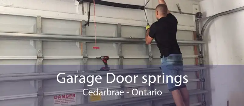 Garage Door springs Cedarbrae - Ontario