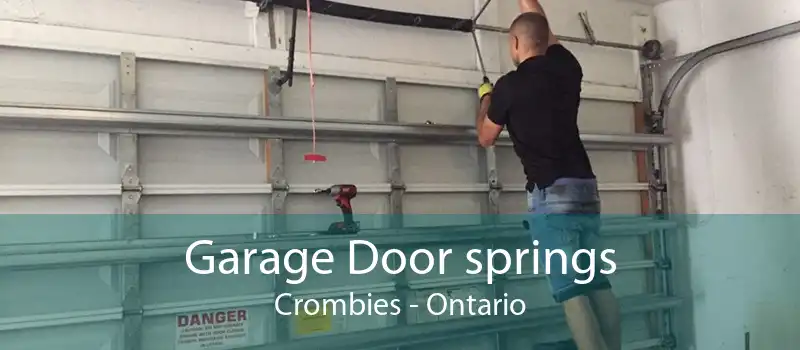 Garage Door springs Crombies - Ontario