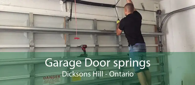 Garage Door springs Dicksons Hill - Ontario