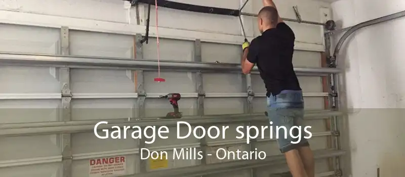 Garage Door springs Don Mills - Ontario