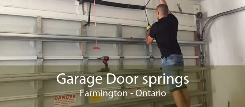 Garage Door springs Farmington - Ontario