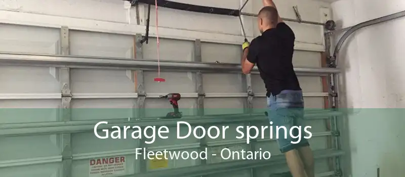 Garage Door springs Fleetwood - Ontario
