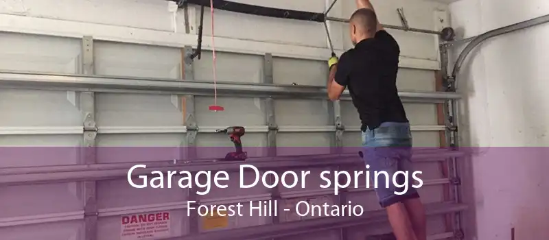Garage Door springs Forest Hill - Ontario
