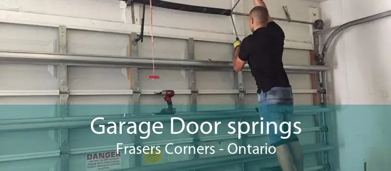 Garage Door springs Frasers Corners - Ontario