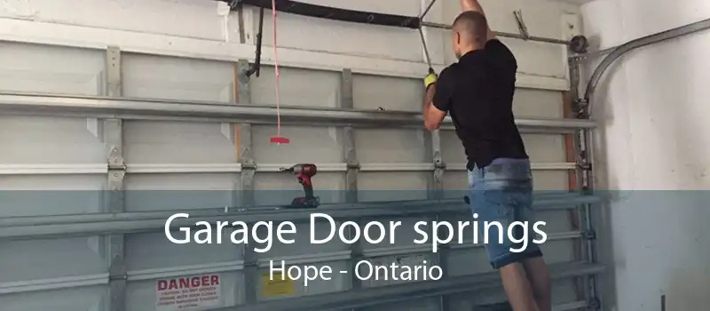 Garage Door springs Hope - Ontario