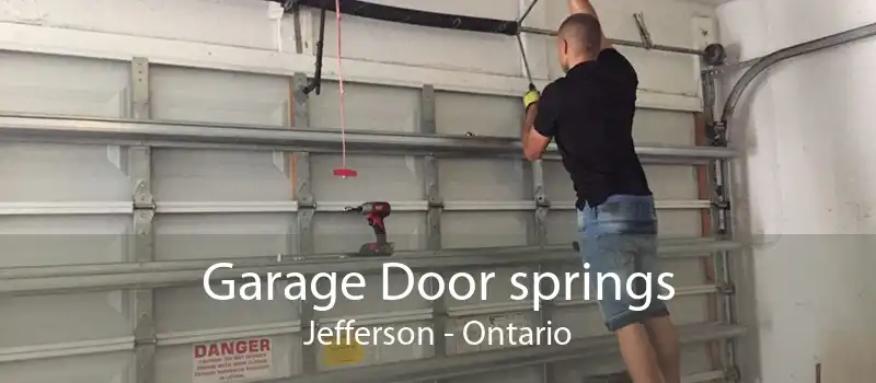Garage Door springs Jefferson - Ontario