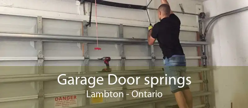 Garage Door springs Lambton - Ontario