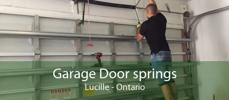 Garage Door springs Lucille - Ontario