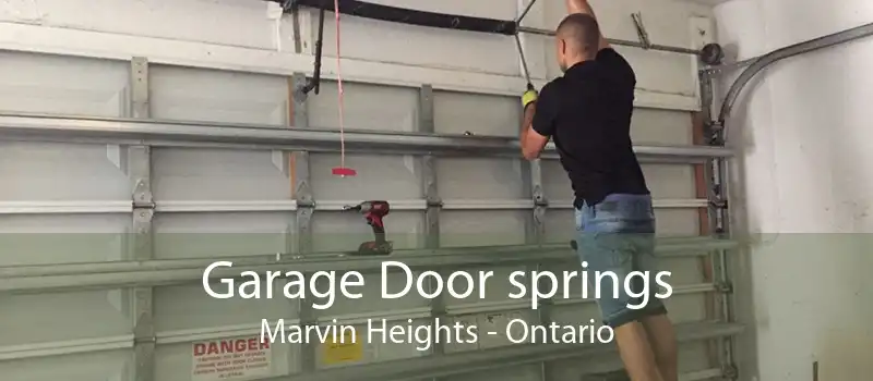 Garage Door springs Marvin Heights - Ontario