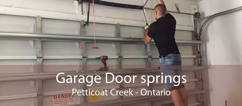 Garage Door springs Petticoat Creek - Ontario