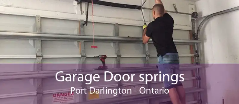 Garage Door springs Port Darlington - Ontario