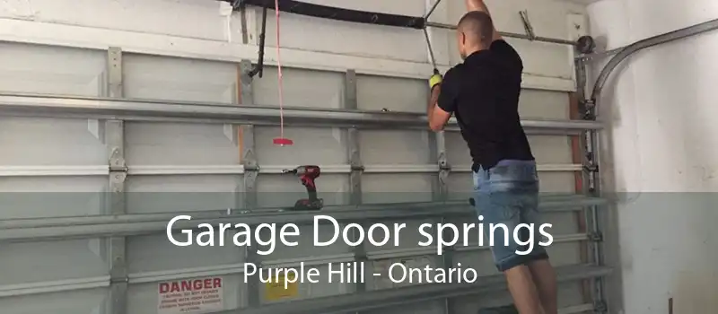 Garage Door springs Purple Hill - Ontario