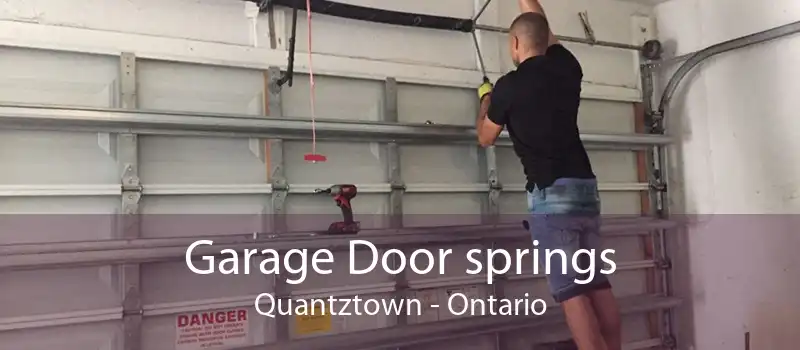 Garage Door springs Quantztown - Ontario