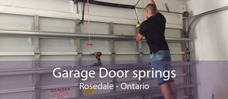 Garage Door springs Rosedale - Ontario