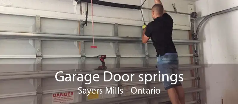Garage Door springs Sayers Mills - Ontario