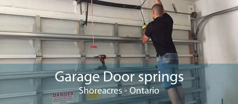 Garage Door springs Shoreacres - Ontario